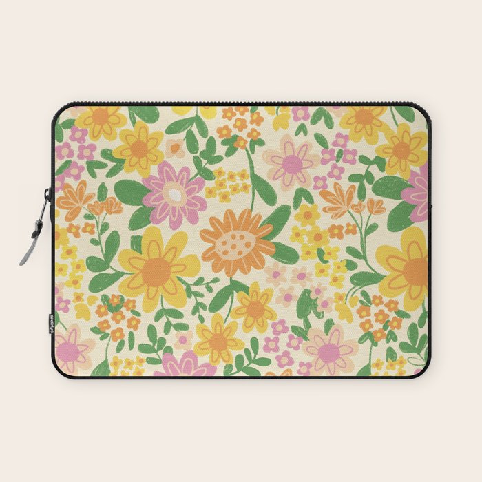 Yellow  Laptop Sleeve Gallery Image 1