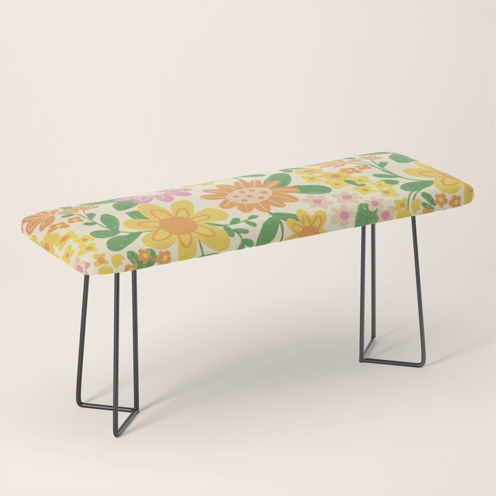 Yellow  Bench Gallery Image 1