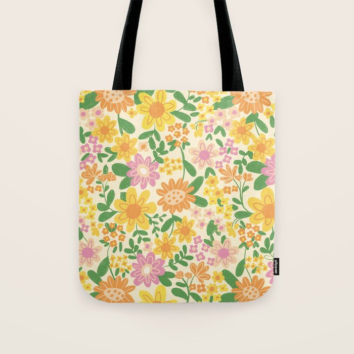 Yellow  Tote Bag Gallery Image 1