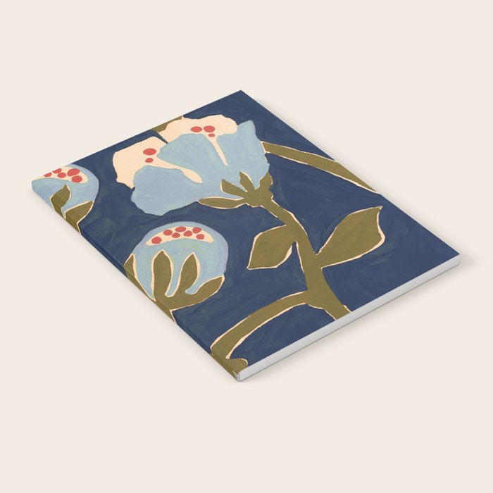 Blue Perennial Notebook Gallery Image 1