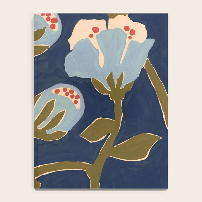 Blue Perennial Notebook Gallery Image 4