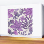 Moody Vintage-style Floral - Purple Wall Mural Gallery Image 2