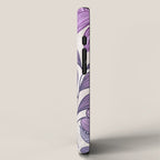 Moody Vintage-style Floral - Purple iPhone Case Gallery Image 2