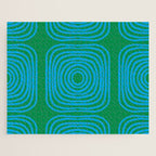 LISBOA, bright green & blue Jigsaw Puzzle Gallery Image 1