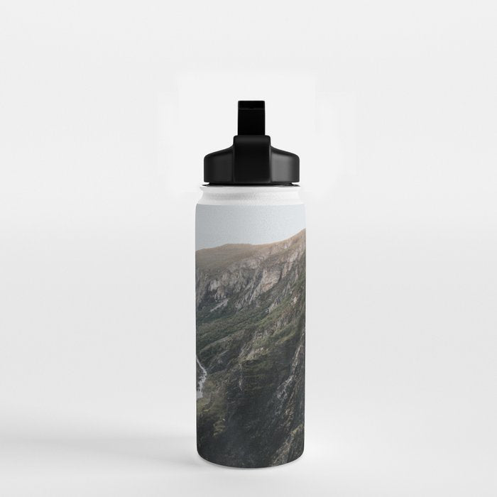 Voringsfossen Waterfall - Landscape and Nature Photography Water Bottle Gallery Image 2