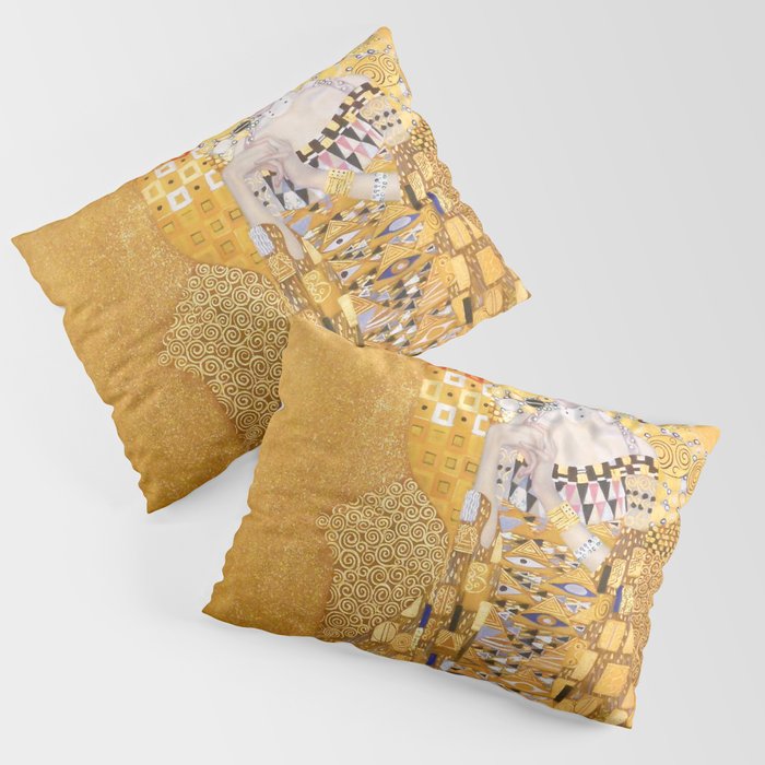 Gustav Klimt - The Woman in Gold Pillow Sham Gallery Image 1
