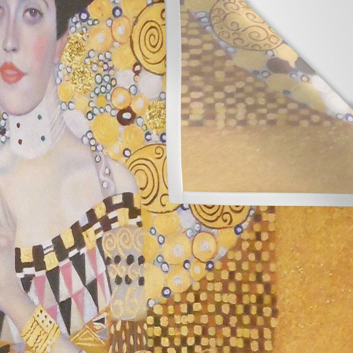 Gustav Klimt - The Woman in Gold Wall Tapestry Gallery Image 3