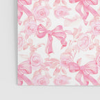 Pink bows and roses garden coquette aesthetic Poster Gallery Image 3