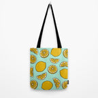 Lemon Print Tote Bag Gallery Image 2