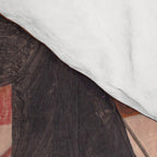 Woman in autumn in warm earth tones Comforter Gallery Image 4