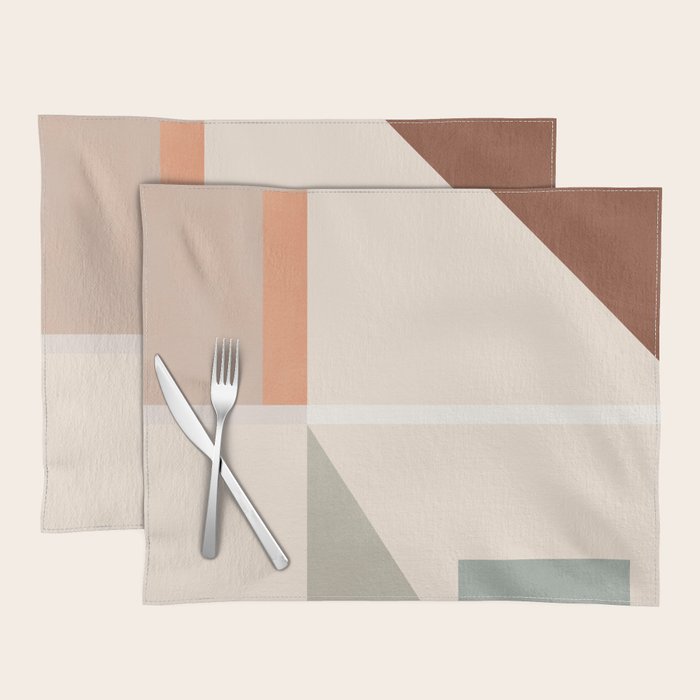 Abstract Geometric 16 Placemat Gallery Image 1
