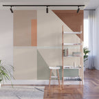Abstract Geometric 16 Wall Mural Gallery Image 1
