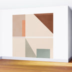 Abstract Geometric 16 Wall Mural Gallery Image 2
