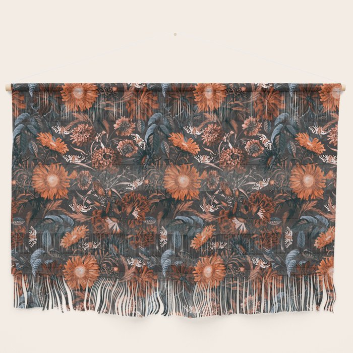 Autumn Winter Flowers V Wall Hanging Gallery Image 1