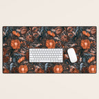 Autumn Winter Flowers V Desk Mat Gallery Image 1