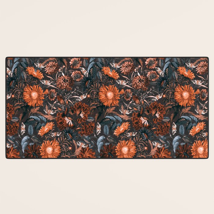 Autumn Winter Flowers V Desk Mat Gallery Image 3