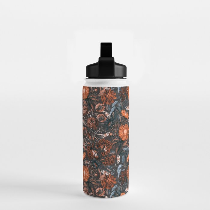 Autumn Winter Flowers V Water Bottle Gallery Image 2