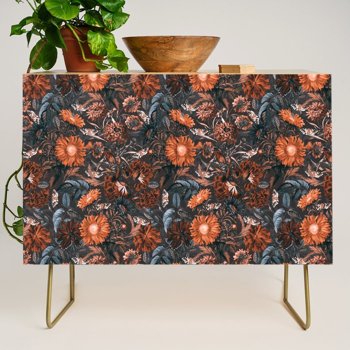 Autumn Winter Flowers V Credenza Gallery Image 1