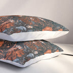 Autumn Winter Flowers V Pillow Sham Gallery Image 3