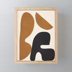 Abstract Art Minimal Shape 4 Mini Art Print Gallery Image 1