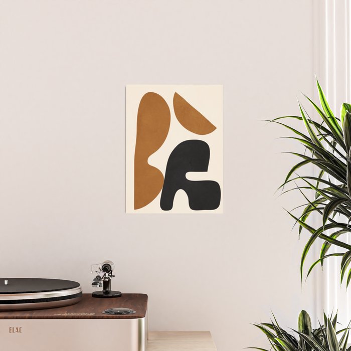 Abstract Art Minimal Shape 4 Poster Gallery Image 2