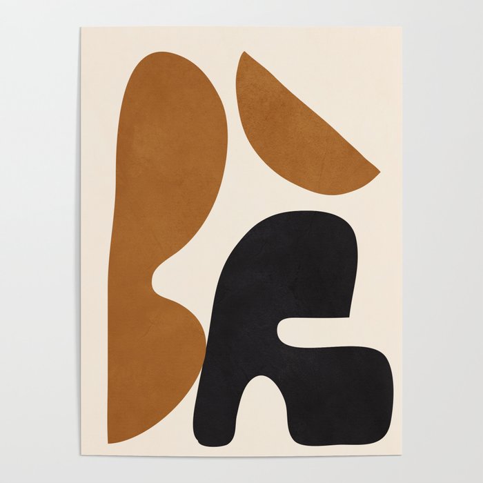 Abstract Art Minimal Shape 4 Poster Gallery Image 1