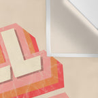 CHILL OUT TYPOGRAPHY Wall Tapestry Gallery Image 3