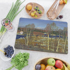 Tom Thomson Larry Dickson's Cabin 1917 Canadian Landscape Artist Cutting Board Gallery Image 2