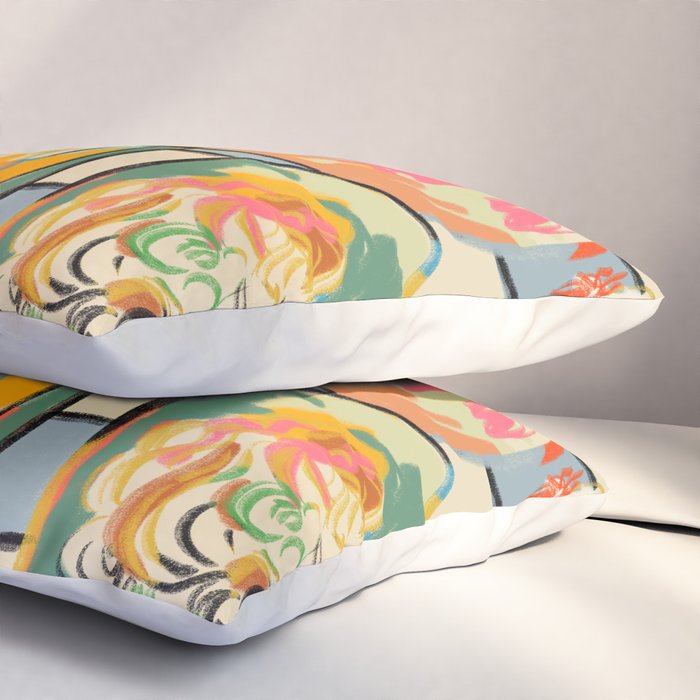 BREAD AND PASTA LOVE  Pillow Sham Gallery Image 3