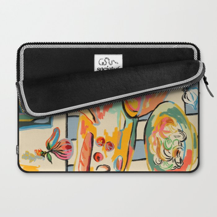 BREAD AND PASTA LOVE  Laptop Sleeve Gallery Image 2