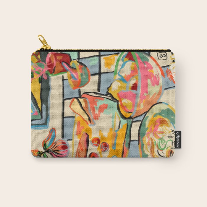 BREAD AND PASTA LOVE  Carry All Pouch Gallery Image 1