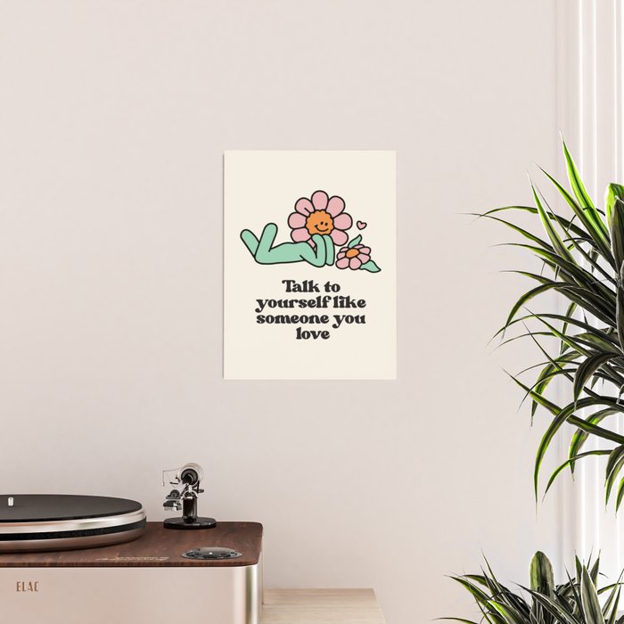 Self Love Flower Poster Gallery Image 2