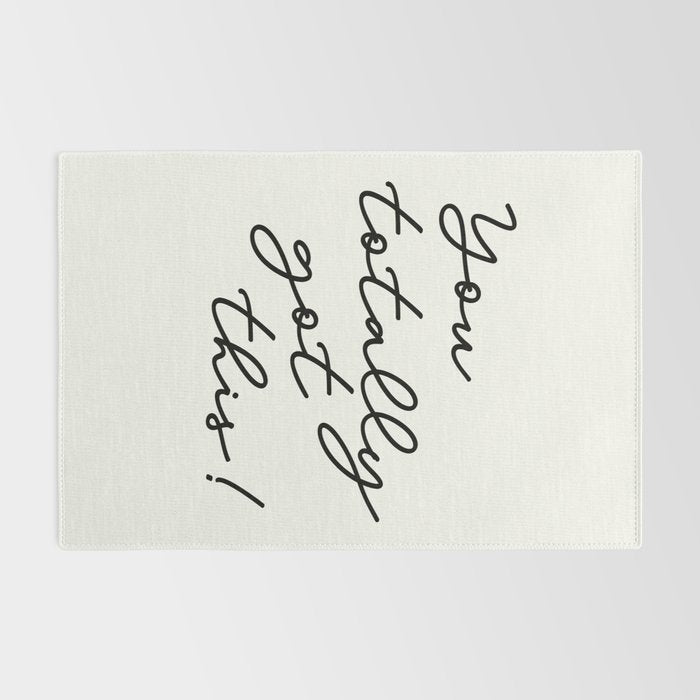 You totally got this! Rug Gallery Image 2