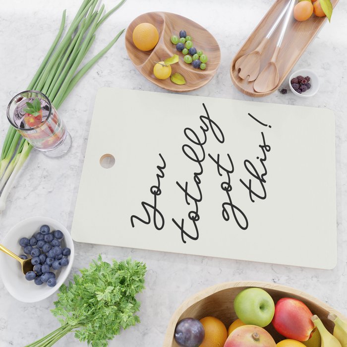 You totally got this! Cutting Board Gallery Image 2