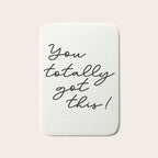 You totally got this! Bath Mat Gallery Image 1