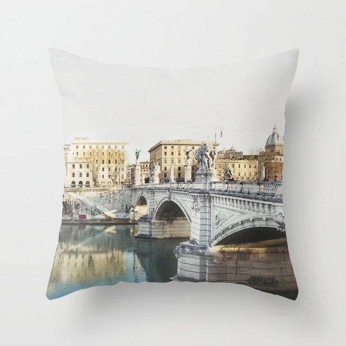 Roma #3 - Rome Italy Travel Photography Throw Pillow Gallery Image 6