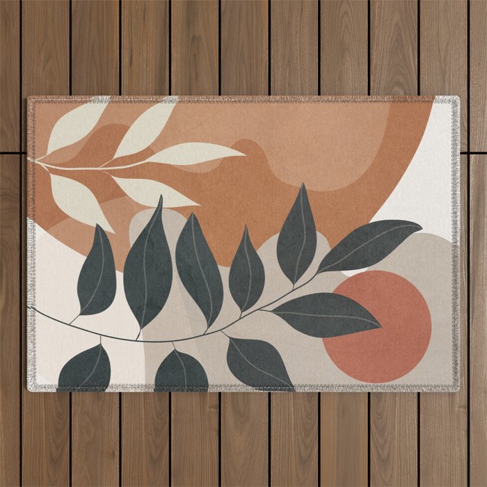 Branches Design 02 Outdoor Rug Gallery Image 1