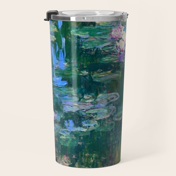 Claude Monet Water Lilies,Nymphéas Travel Mug Gallery Image 3
