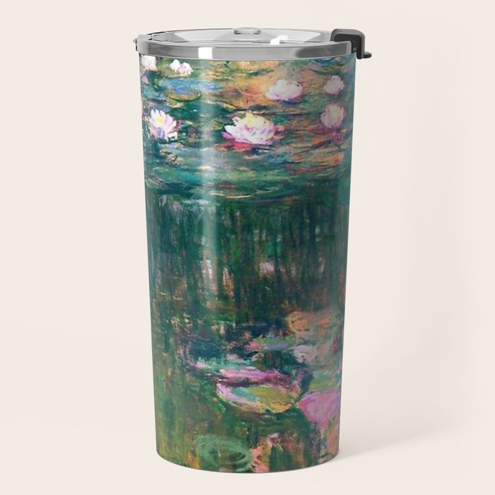 Claude Monet Water Lilies,Nymphéas Travel Mug Gallery Image 2