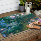 Claude Monet Water Lilies,Nymphéas Outdoor Rug Gallery Image 2