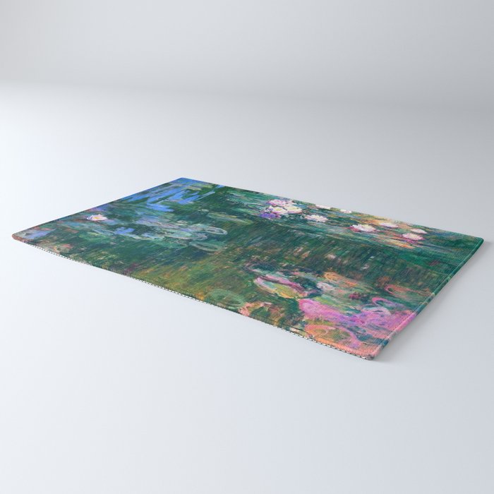 Claude Monet Water Lilies,Nymphéas Rug Gallery Image 3