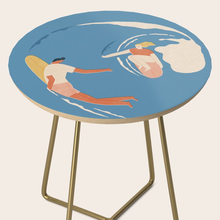 Wave lovers Side Table Gallery Image 2