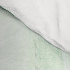 fresh summer rain abstract watercolor leaves Comforter Gallery Image 4