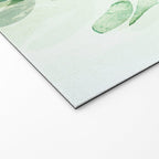 fresh summer rain abstract watercolor leaves Welcome Mat Gallery Image 2