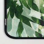 fresh summer rain abstract watercolor leaves Laptop Sleeve Gallery Image 3