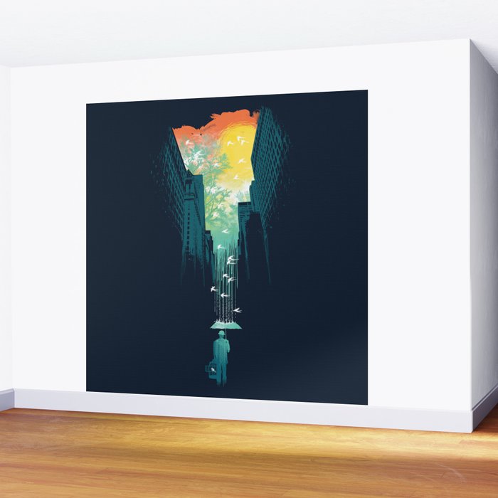 I Want My Blue Sky Wall Mural Gallery Image 2