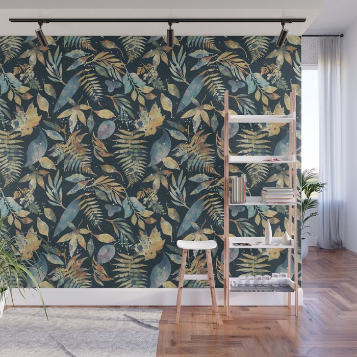 Twilight Foliage Dream Wall Mural Gallery Image 1