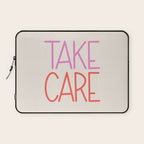 Take Care Laptop Sleeve Gallery Image 1