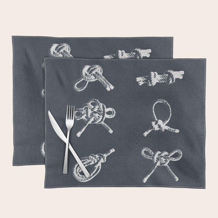 Nautical Knots Type Placemat Gallery Image 1