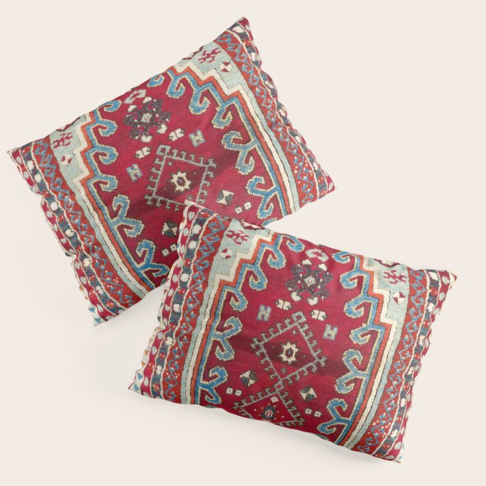 Sivas Central Anatolian Niche Rug Print Pillow Sham Gallery Image 3